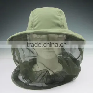 Microfiber and Mesh Anti-mosquito Cap thumbnail-2