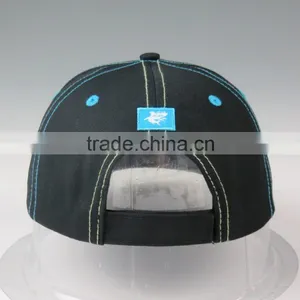 Round Flat Brim Snapback Hats for Children thumbnail-3