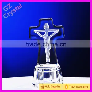 Factory Price of Crystal Cross Items, Religious Crystal Cross thumbnail-6