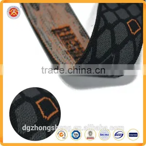 Custom Logo Printing Polyester Woven Elastic Bands Webbing For Underwear thumbnail-1