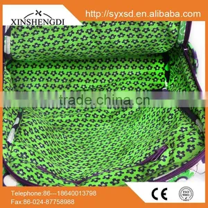 Wholesale Cotton Beautiful Quilted Fabric Insulated Backpack Parts thumbnail-4