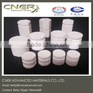 32*32mm High Alumina Ceramic Liner for Ceramic Rubber Liner, 92% Al2O3 thumbnail-1