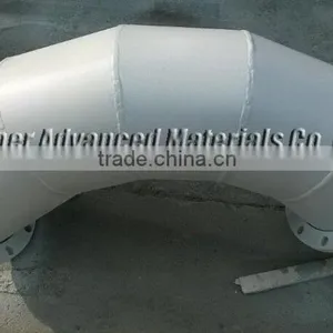 Hot Sale Alumina Ceramic Lined Pipe/Bend/Elbow For Mining thumbnail-4