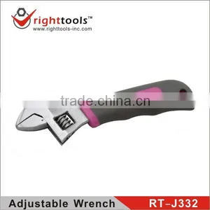 RIGHTTOOLS RT-J332 Professional Quality CARBON STEEL Adjustable SPANNER Wrench thumbnail-1