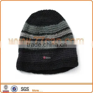 Winter Beanie Peruvian Sherpa Hat Knitting Pattern thumbnail-1