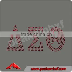 Bling Rhinestone Pattern Delta Sigma Theta Diamond Transfer thumbnail-1