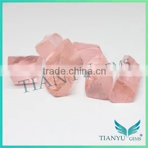 China Gemstone Factory Rough Gemstones Bulk for Sell Pink Nano Sital Stones Rose Quartz Stone Prices thumbnail-1