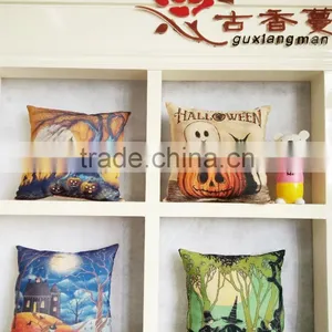 Custom Digital Printing Decorative Pillow for Halloween Decoration thumbnail-5