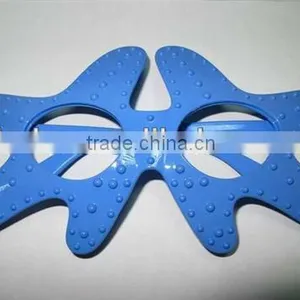 Blue Plastic Party Glasses thumbnail-1