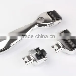 Silver 3 in 1 Microneedles Derma Roller for Hair Loss Treatment thumbnail-5