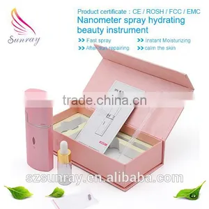 Plastic Factory Machines Nano Spray Facial Skin Care Spa Mist Diffuser Portable Facial Steamer thumbnail-2