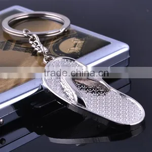 Wholesale Slippers Metal Key Chains/ Slippers Shape Metal Key Rings on Sale/Football Shoes Key Chains/Soccer Shoe Key Rings thumbnail-1