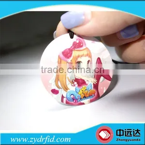 EM4305 RFID Plastic Keyfob LF 125khz thumbnail-1