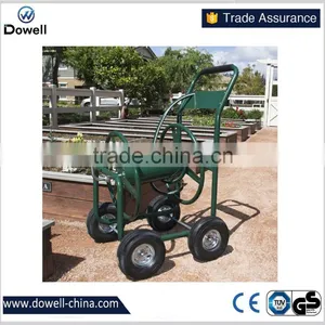 TC4703 Best Choice Products Water Hose Reel Cart 300 FT Outdoor Garden Heavy Duty Yard Water Planting New Water Hoses Reels Cart thumbnail-1