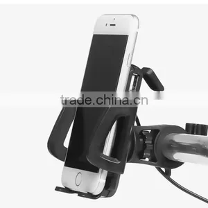 Motorcycle Usb Mobile Phone Charger With Phone Mount Holder thumbnail-5