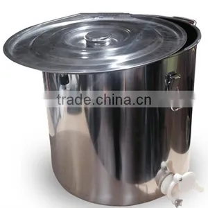 304 Stainless Steel 50L ,100L Honey Storage Tank With Hoeny Strainer thumbnail-3