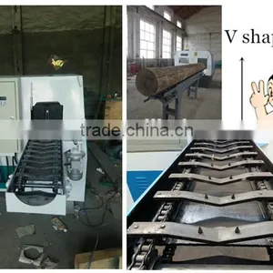 Neweek Woodworking Round Wood Sawing Log Multi Blade Saw Machine thumbnail-5