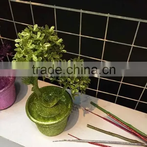 Assembly Hall & Home Decoration Flower With Gold Plant thumbnail-1