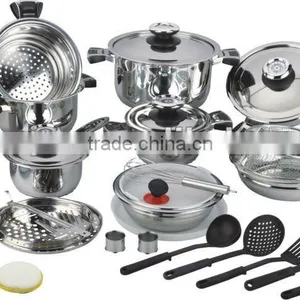 Stainless Steel Cookware Set thumbnail-1