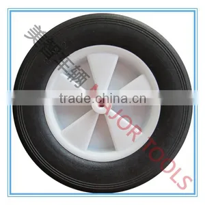 8x2 Solid Rubber Powder Wheel With Small Bearings thumbnail-2
