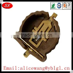 Nickel Plating/copper/stainless Steel Aaa Battery Holder,cr1220 Battery Holder,cell Phone Battery Holder thumbnail-1