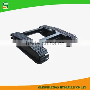 Off Road Agriculture Use 2 Ton Steel or Rubber Tracks Undercarriage thumbnail-4