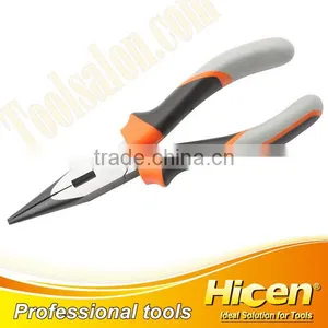 Mini Long Nose Pliers With PP+TPR Color Handles thumbnail-1