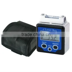 Magnets and Spirit Level +/-180 Degree (0~360degree) Range +Data HOLD Function Digital 360 Degree Bevel Box / Inclinometer thumbnail-6