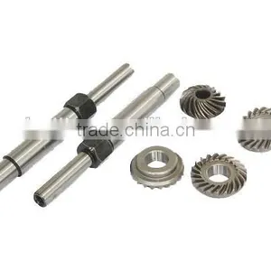 Carbon Steel Gear With Shafts ,China High Quality Special Customized Steel Gear With Shaft, Shaft With Gears thumbnail-2