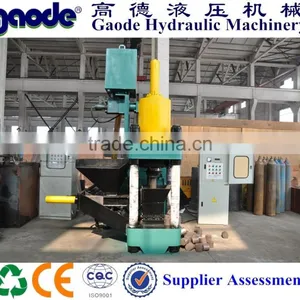 New Hydraulic Scrap Metal Chip Briquetting Machine thumbnail-1