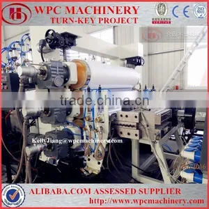 WPC PVC Free Foam Board Extrusion Machine Production Line thumbnail-1