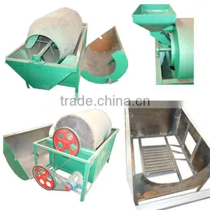 1.5KW Design Rotary Drum Type Oil Crop Roasting Machine(with Firewood Heating) thumbnail-1