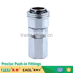 Professional Factory Supply Nickel Plated Brass Forged Fitting Straight of Pipe and Fitting thumbnail-1