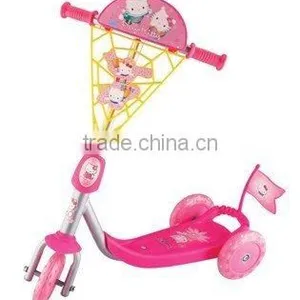 CE Approved Safe Push Trike Scooter for Big Kids thumbnail-1
