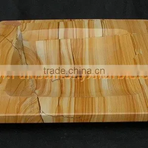 TEAKWOOD BLACK ZEBRA MARBLE BOWLS thumbnail-2