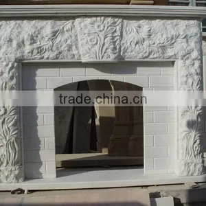Marble Fireplace Parts for Electric Fireplace Heater thumbnail-4