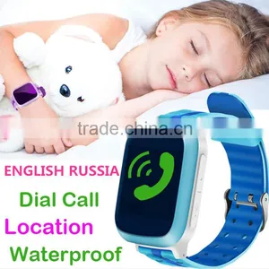 Waterproof Smart GPS Watch For Kids With Russian and English Language thumbnail-2