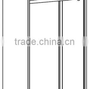 Adjustable 5 Shelves Open Shelf Bookcase Office File Cabinet Filing Document Cupboards thumbnail-2