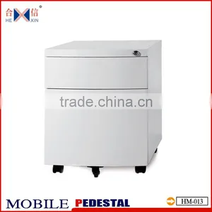 Steel 2 Drawer Cabinet Movable Table Small Drawers Pedestal Cabinets thumbnail-1