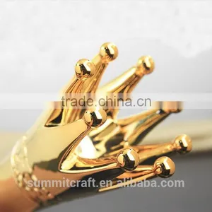 Custom High Quality Golden Crown Trophy thumbnail-2