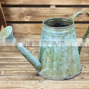 Antique Decorative Metal Watering Can thumbnail-1