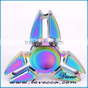 Custom Logo Zinc Alloy Metal Fingertip Gyro Spinner Toys for Kids & Adults thumbnail-1