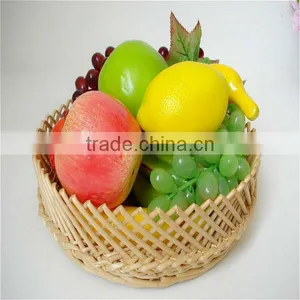 Round Wicker Tray Basket for Food and Vegetables thumbnail-1
