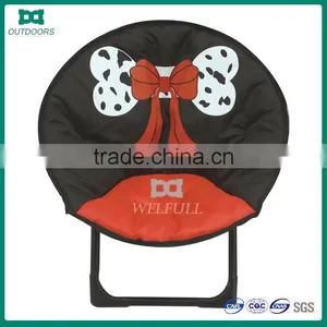 Kids Cheap Folding Beach Chair Camping Moon Chair thumbnail-1