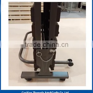 Folding Metal Single Bed With Wheels thumbnail-4