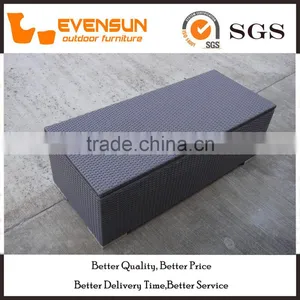 Long Shape Rattan Storage Box Outdoor Wicker Furniture thumbnail-1