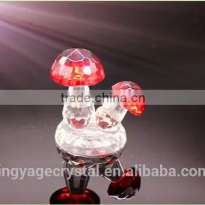 Christmas Promotional Items Crystal Mushroom Shape Anniversary Gift thumbnail-3