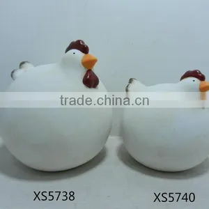 Ceramic Easter Chicken for Spring Home thumbnail-5