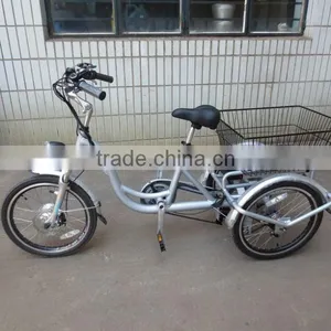20 Inch Electric Three Wheel Bicycle for Adults thumbnail-4
