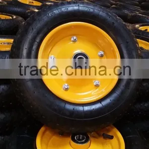 Air Wheel 3.50-8 Pneumatic Rubber Wheel Air Wheel 2PR thumbnail-2